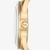 Montre femme Michael Kors 40 mm réf. MK7267, bracelet silicone, mouvement quartz – autre angle
