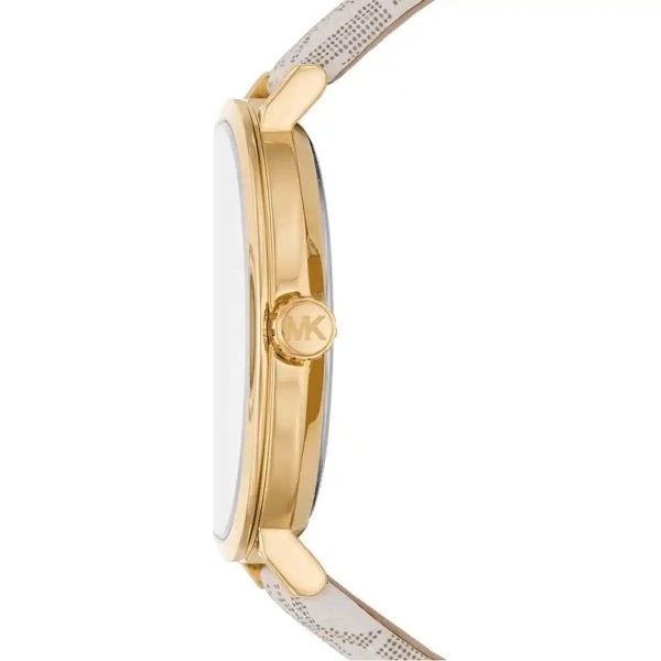 Montre femme Michael Kors Addyson 40 mm réf. MK2946, cadran blanc, mouvement quartz – vue de trois-quarts