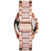 Montre femme Michael Kors Blair 39 mm réf. MK5943, cadran rose, bracelet acier – vue de trois-quarts