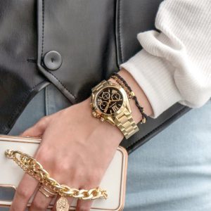 Montre femme Michael Kors Bradshaw réf. MK6959, mouvement quartz, boîtier 36 mm, acier inoxydable – vue principale, Horlova Maroc
