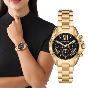 Montre femme Michael Kors Bradshaw réf. MK6959, mouvement quartz, boîtier 36 mm, acier inoxydable, verre minéral – deuxième vue