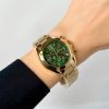 Montre femme Michael Kors Bradshaw réf. MK7257, chronographe quartz, boîtier 36 mm, acier inoxydable, étanche 100 m – troisième vue