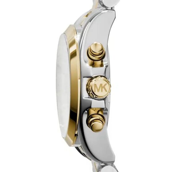 Montre femme Michael Kors Bradshaw Chic réf. MK5974, mouvement quartz, boîtier 36 mm, acier inoxydable, étanche 100 m – deuxième vue