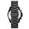 Montre femme Michael Kors Bradshaw Glamour réf. MK5550, chronographe quartz, boîtier 43 mm, acier inoxydable, verre minéral – troisième vue