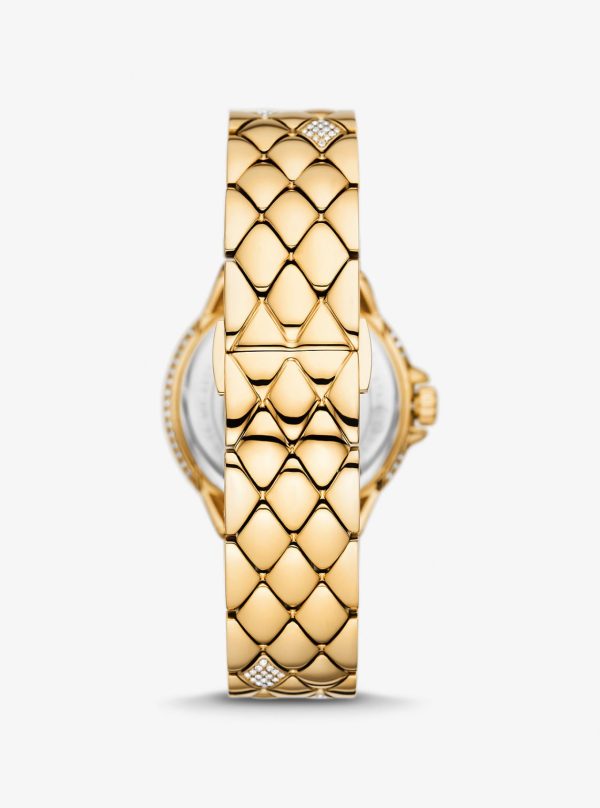Montre femme Michael Kors Camille 33 mm réf. MK4801, mouvement quartz – vue de trois-quarts