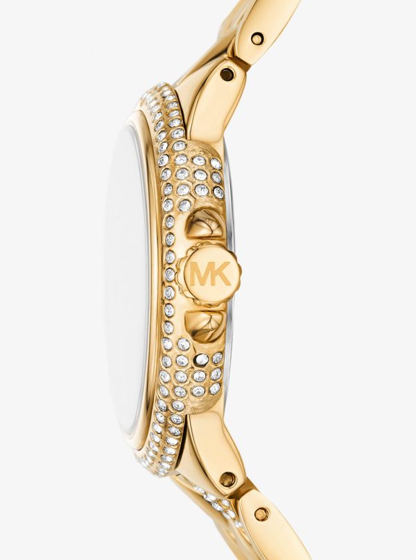 Montre femme Michael Kors Camille 33 mm réf. MK4801, mouvement quartz, montre-bracelet Michael Kors – autre angle