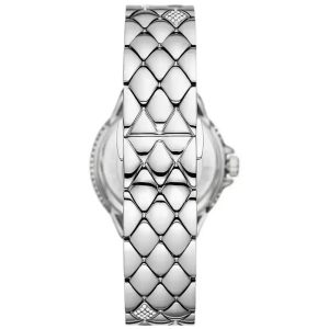 Montre femme Michael Kors Camille 33 mm réf. MK4804, bracelet acier, mouvement quartz – vue de trois-quarts