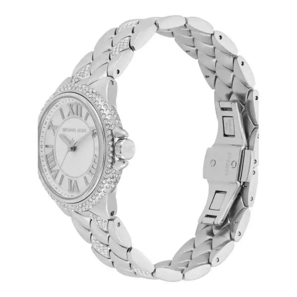 Montre femme Michael Kors Camille 33 mm réf. MK4804, bracelet acier, mouvement quartz – autre angle