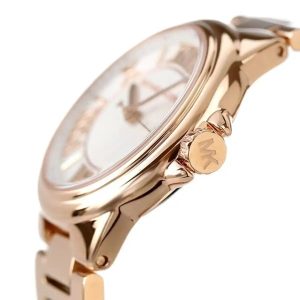 Montre femme Michael Kors Camille réf. MK7256, mouvement quartz, boîtier 33 mm, acier inoxydable – vue principale, Horlova Maroc