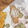 Montre femme Michael Kors Camille réf. MK7256, mouvement quartz, boîtier 33 mm, acier inoxydable – troisième vue
