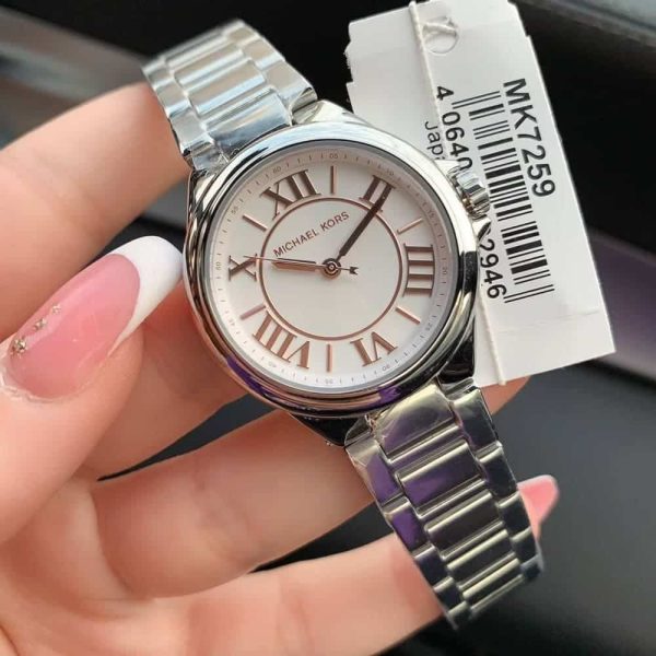 Montre femme Michael Kors Camille réf. MK7259, mouvement quartz, boîtier 33 mm, acier inoxydable, verre minéral, étanche 50 m – deuxième vue
