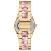 Montre femme Michael Kors Channing 36 mm réf. MK6650, cadran rose, bracelet acier – autre angle