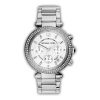 Montre femme Michael Kors Chronographe 39 mm réf. MK5353, bracelet acier, mouvement quartz chronographe – vue de face | Horlova Maroc