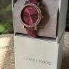 Montre femme Michael Kors Corey réf. MKO1025, mouvement quartz, boîtier 32 mm, cuir, verre minéral – deuxième vue