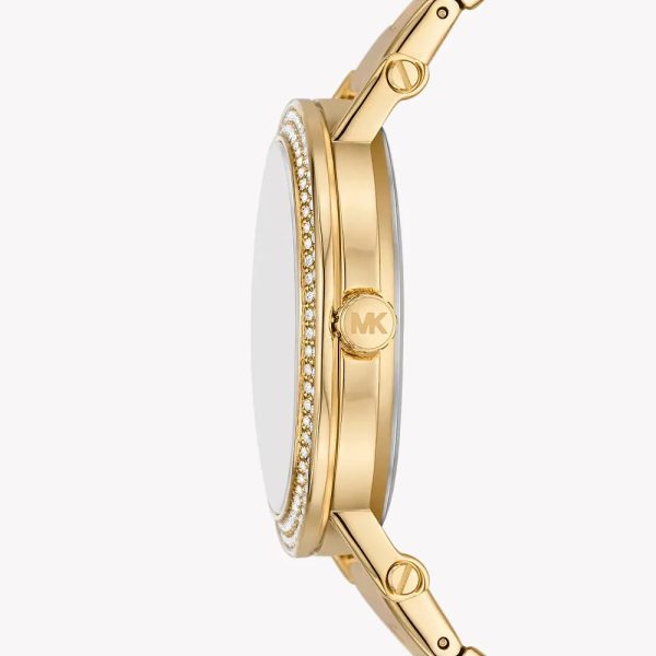 Montre femme Michael Kors Corey réf. MKO1048, mouvement quartz, boîtier 38 mm, acier inoxydable – deuxième vue