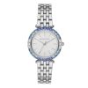 Montre femme Michael Kors Darci 26 mm réf. MK4516, cadran blanc, bracelet acier, mouvement quartz – vue de face | Horlova Maroc