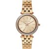 Montre femme Michael Kors Darci 33 mm réf. MK3366, bracelet acier, mouvement quartz – vue de face | Horlova Maroc