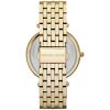 Montre femme Michael Kors Darci 39 mm réf. MK3216, cadran doré, bracelet acier – vue de trois-quarts