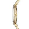 Montre femme Michael Kors Darci 39 mm réf. MK3216, cadran doré, bracelet acier – vue rapprochée