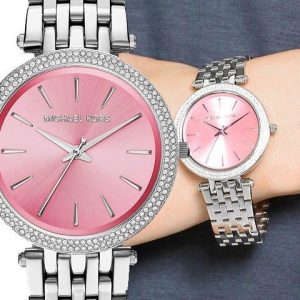 Montre femme Michael Kors Darci réf. MK3352, mouvement quartz, boîtier 39 mm, acier inoxydable, étanche 50 m – vue principale, Horlova Maroc