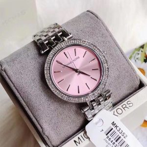 Montre femme Michael Kors Darci réf. MK3352, mouvement quartz, boîtier 39 mm, acier inoxydable, verre minéral, étanche 50 m – deuxième vue