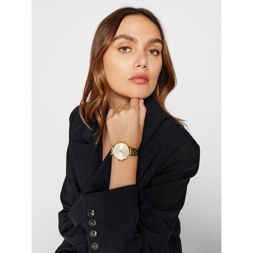 Montre femme Michael Kors Darci Glamour Pavé réf. MK3898, mouvement quartz, boîtier 39 mm, acier inoxydable, verre minéral – deuxième vue