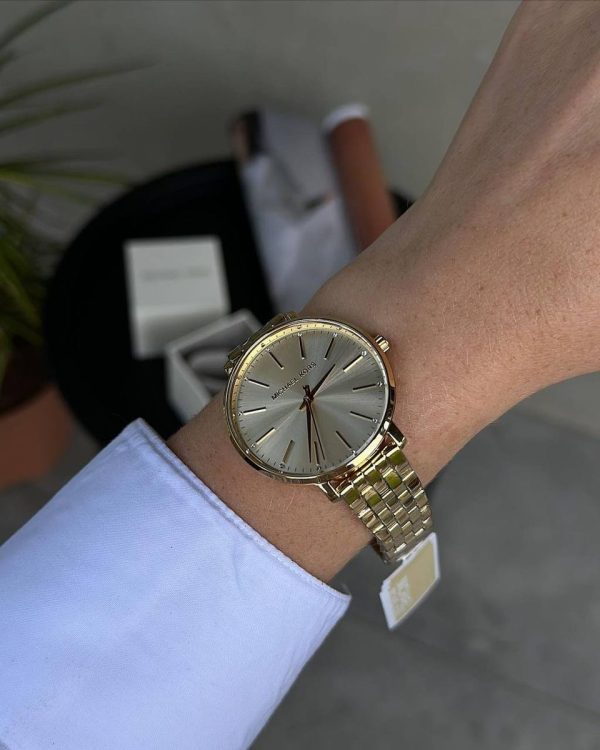 Montre femme Michael Kors Darci Glamour Pavé réf. MK3898, mouvement quartz, boîtier 39 mm, acier inoxydable, verre minéral – quatrième vue