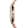 Montre femme Michael Kors Darci Rose Gold 39 mm réf. MK3192, cadran rose, bracelet acier – vue de trois-quarts