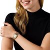 Montre femme Michael Kors Emery réf. MK4826, mouvement quartz, boîtier 27 mm, acier inoxydable – vue principale, Horlova Maroc