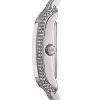 Montre femme Michael Kors Emery 27 mm réf. MK4829, cadran bleu, bracelet acier – autre angle