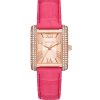 Montre femme Michael Kors Emery 33 mm réf. MK2984, bracelet cuir, mouvement quartz – vue de face | Horlova Maroc