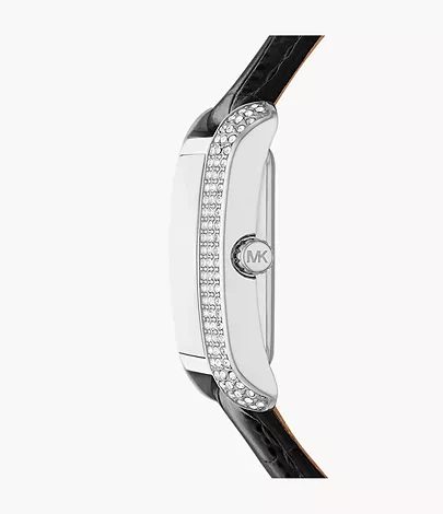 Montre femme Michael Kors Emery réf. MK4696, mouvement quartz, boîtier 33 mm, acier inoxydable, cuir, verre minéral – deuxième vue