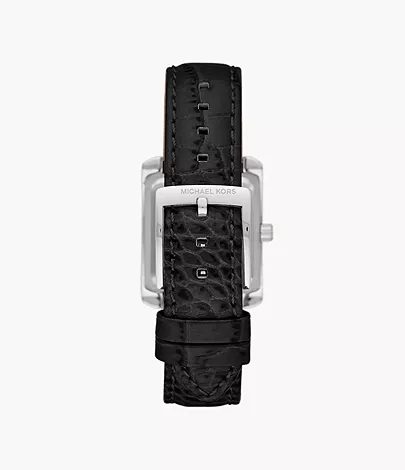 Montre femme Michael Kors Emery réf. MK4696, mouvement quartz, boîtier 33 mm, acier inoxydable, cuir, verre minéral – troisième vue