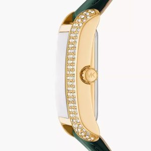 Montre femme Michael Kors Emery réf. MK4697, mouvement quartz, boîtier 33 mm, acier inoxydable, cuir – deuxième vue