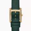 Montre femme Michael Kors Emery réf. MK4697, mouvement quartz, boîtier 33 mm, acier inoxydable, cuir – troisième vue