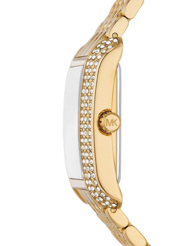 Montre femme Michael Kors Emery réf. MK4742, mouvement quartz, boîtier 33 mm, acier inoxydable – troisième vue