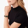 Montre femme Michael Kors Emery réf. MK7387, mouvement quartz, boîtier 33 mm, cuir, verre minéral – vue principale, Horlova Maroc
