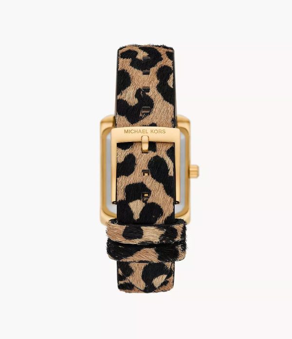 Montre femme Michael Kors Emery réf. MK7387, mouvement quartz, boîtier 33 mm, cuir, verre minéral – deuxième vue