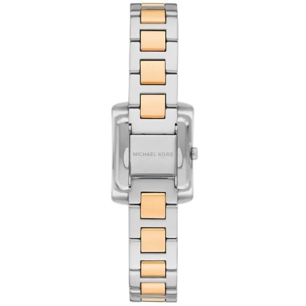 Montre femme Michael Kors Emery Rectangulaire réf. MK4882, mouvement quartz, boîtier 34 mm, acier inoxydable – vue principale, Horlova Maroc