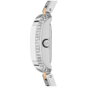 Montre femme Michael Kors Emery Rectangulaire réf. MK4882, mouvement quartz, boîtier 34 mm, acier inoxydable – deuxième vue