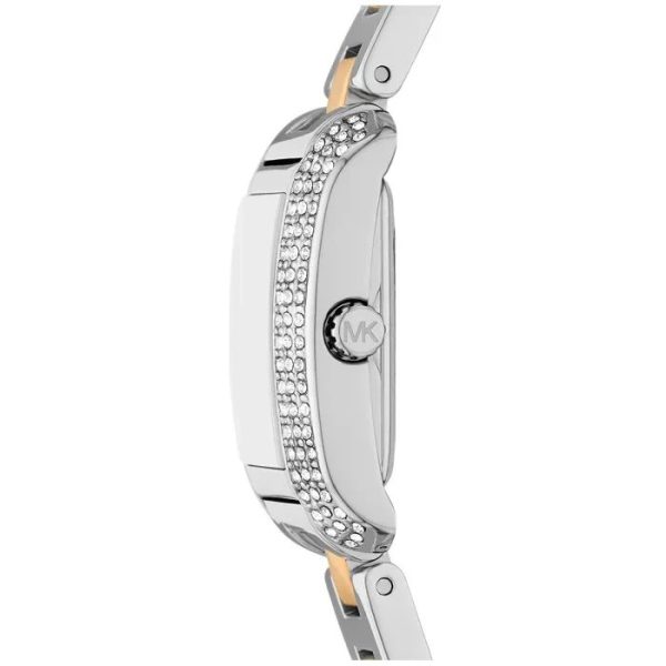 Montre femme Michael Kors Emery Rectangulaire réf. MK4882, mouvement quartz, boîtier 34 mm, acier inoxydable – deuxième vue