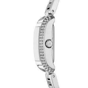 Montre femme Michael Kors Emery Set 22 mm réf. MK7514, cadran rose, bracelet acier – vue de trois-quarts
