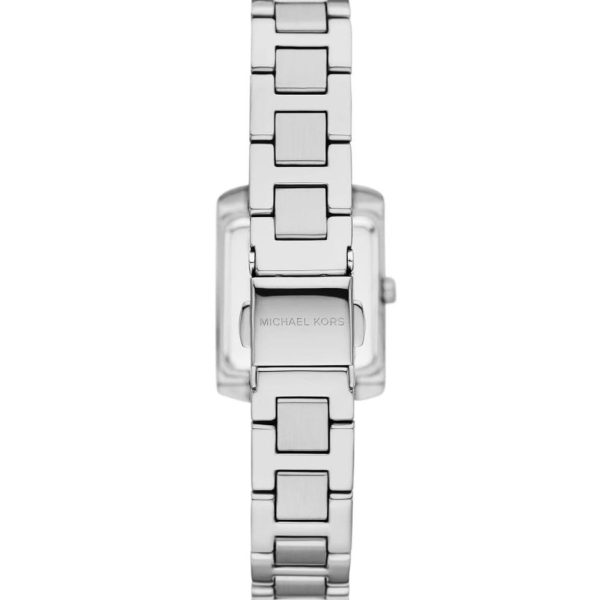 Montre femme Michael Kors Emery Set 22 mm réf. MK7514, cadran rose, bracelet acier – autre angle