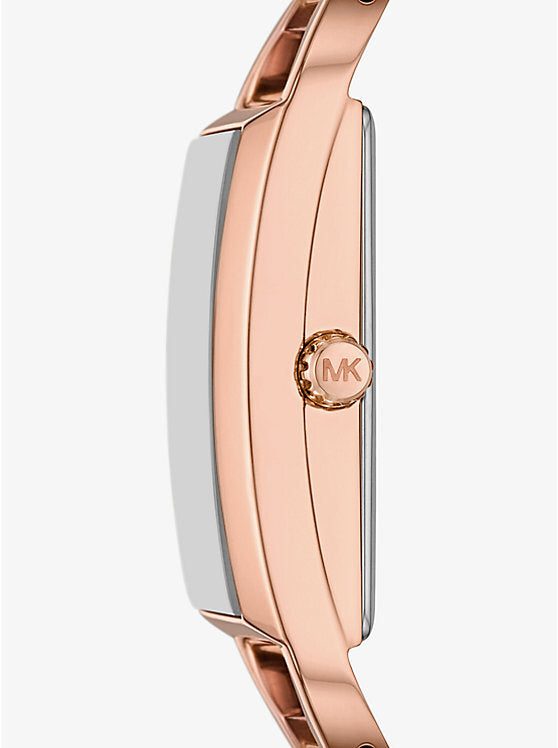 Montre femme Michael Kors Empire Pavé réf. MK4858, mouvement quartz, acier inoxydable – troisième vue