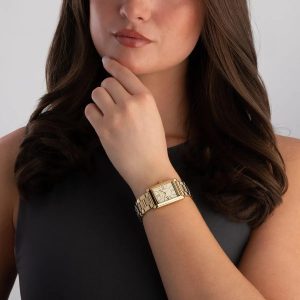 Montre femme Michael Kors Essex réf. MK4904, mouvement quartz, acier inoxydable – vue principale, Horlova Maroc
