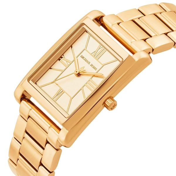 Montre femme Michael Kors Essex réf. MK4904, mouvement quartz, acier inoxydable – troisième vue