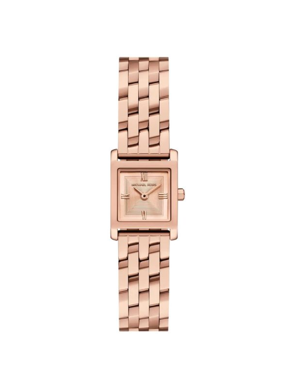 Montre femme Michael Kors Georgia 20 mm réf. MK4932, bracelet acier, mouvement quartz – vue de face | Horlova Maroc