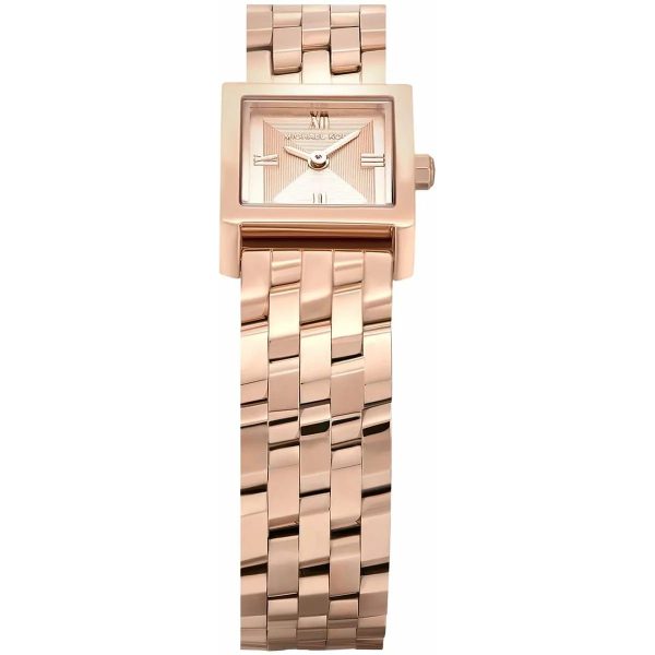 Montre femme Michael Kors Georgia 20 mm réf. MK4932, bracelet acier, mouvement quartz – vue rapprochée