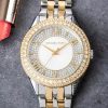Montre femme Michael Kors Harlowe réf. MK4811, mouvement quartz, boîtier 38 mm, acier inoxydable – vue principale, Horlova Maroc