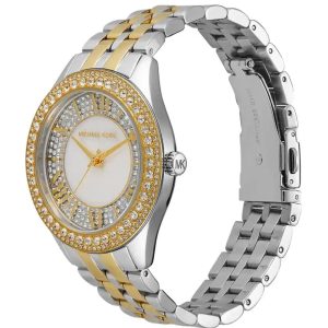 Montre femme Michael Kors Harlowe réf. MK4811, mouvement quartz, boîtier 38 mm, acier inoxydable – deuxième vue